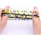 24 Pcs Handmade Beaded Bracelets For Women Adjustable Crystals Stretch Bracelet Colorful Elastic Beaded Anklet Bracelets Set